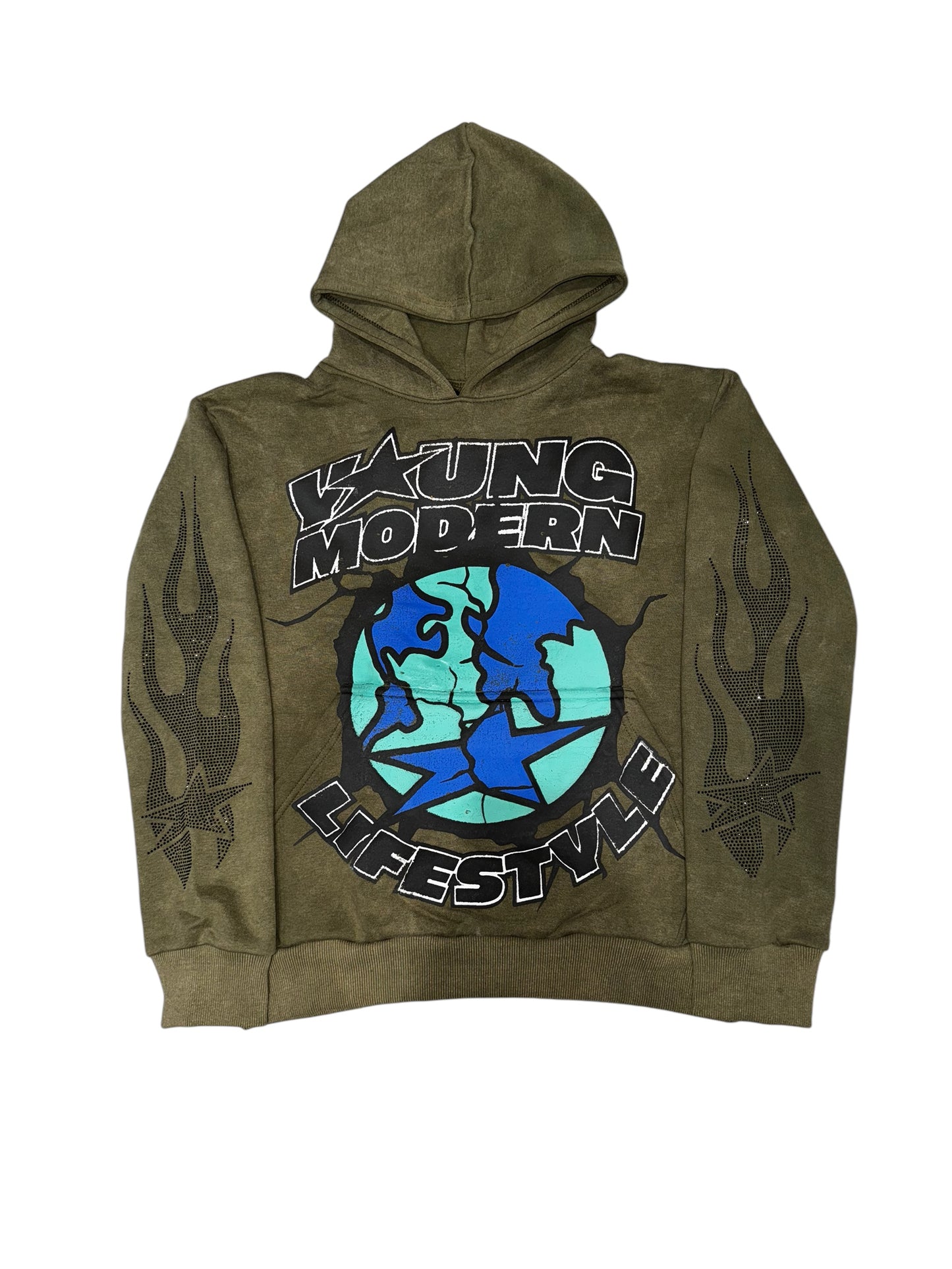 YML Green Hooded Sweatshirt